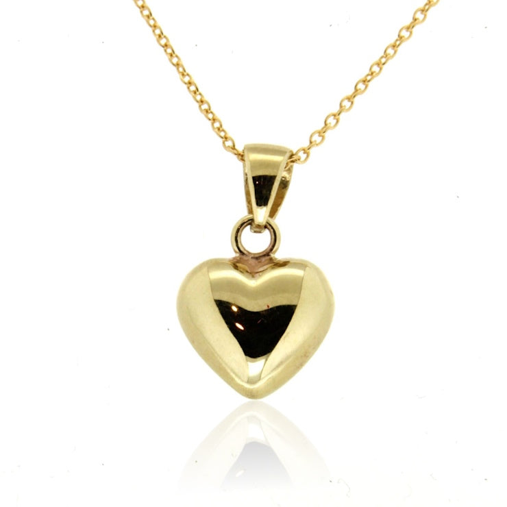 Holdsworth 9K Yellow Gold Heart Pendant.