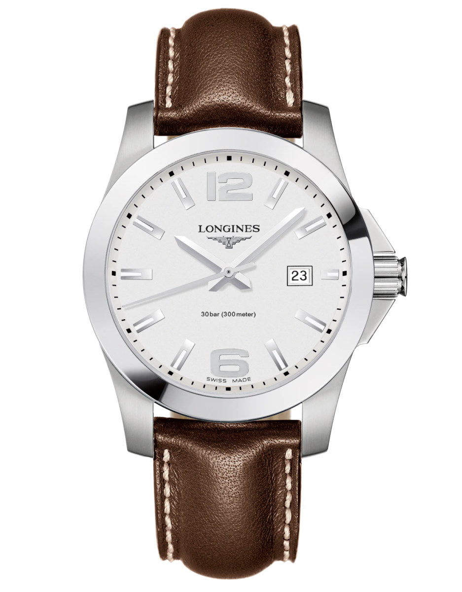 Gents Longines Conquest Quartz Watch.