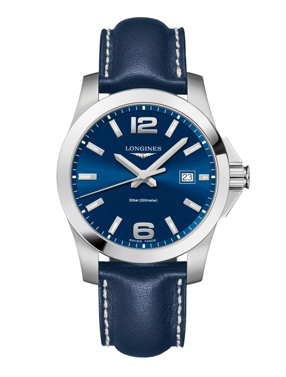 Gents Longines Conquest Quartz Watch.