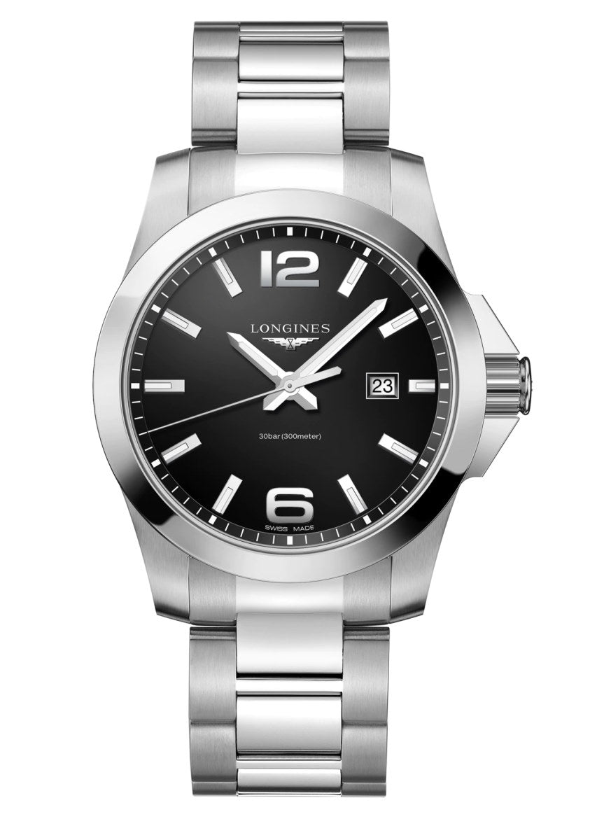 Gents Longines Conquest Quartz Watch.