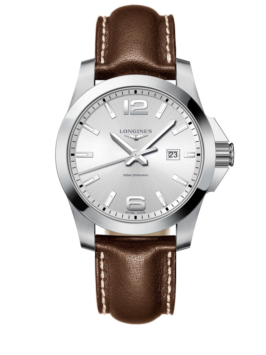 Gents Longines Conquest Quartz Watch.