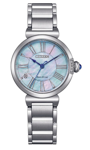 Ladies Citizen L Eco-Drive Mother of Pearl Dial Watch.